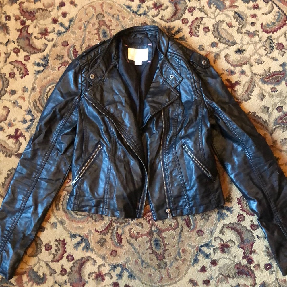 Leather jacket